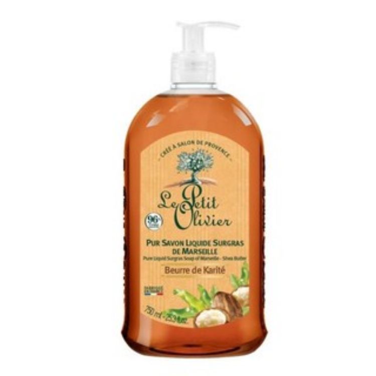 Picture of Le Petit Olivier - Pure liquid surgras soap of Marseille Shea butter - 馬賽乳木果油純液體 surgras 皂 - 750 毫升
