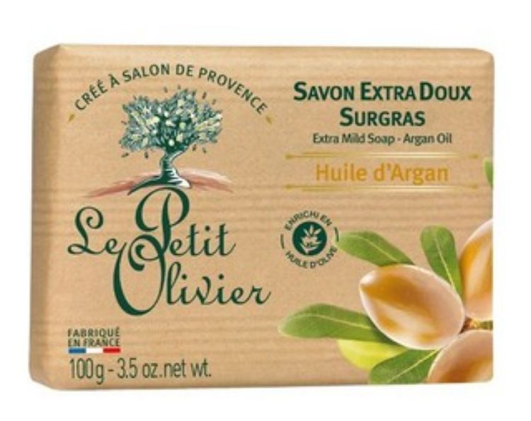 Picture of le petit olivier bar soap (argan oil)草本溫和潤膚皂（摩洛哥堅果油）100克