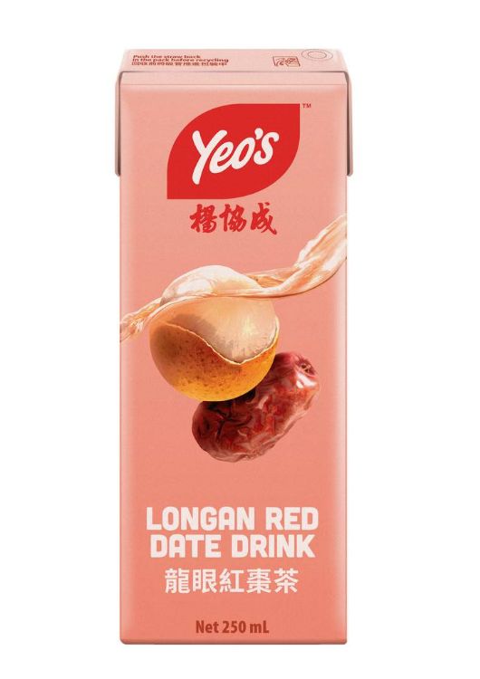 Picture of 紙包裝 Yeo's Longan Red Date Drink 250ml x 6 x4
