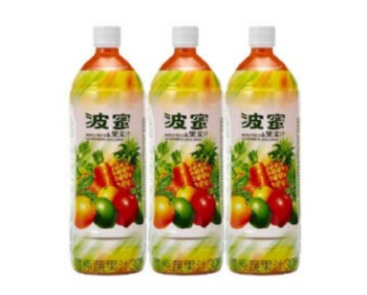 Picture of 波蜜 - 台灣進口-波蜜果菜汁980ml×3瓶(家庭裝）(賞味期2023.11.24)