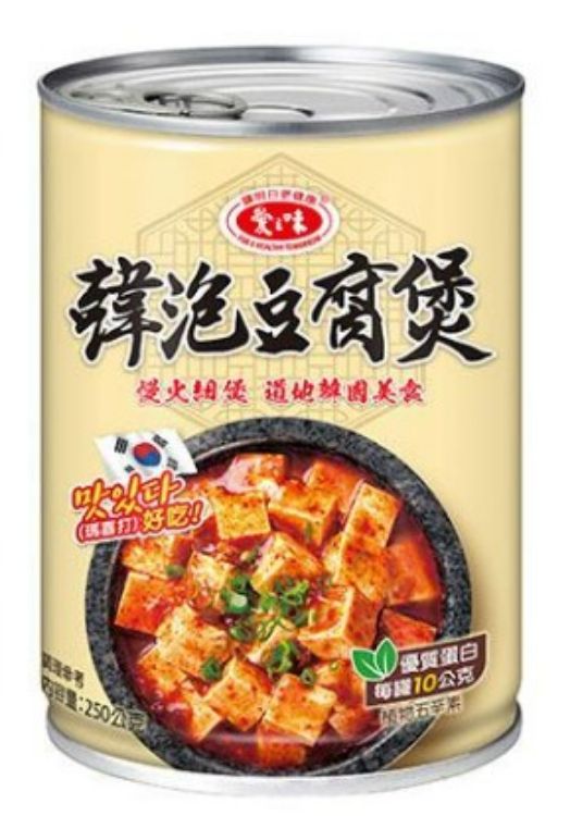 Picture of 愛之味 - 台灣進口愛之味-韓泡豆腐煲250g×1罐