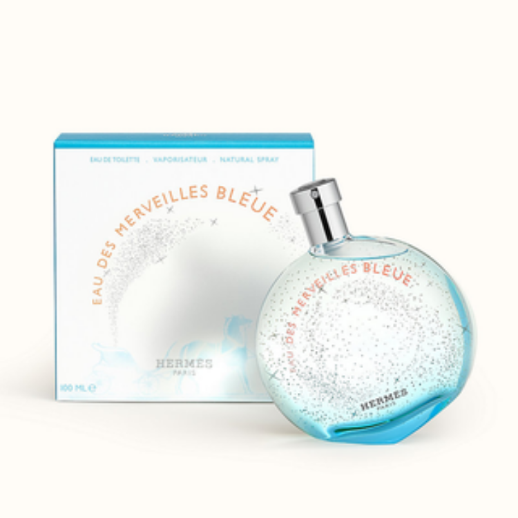 Picture of A044   HERMES EAU DES MERVEILLES BLEUE EDT  愛馬仕 - 藍色橘彩星光女士淡香水100ML