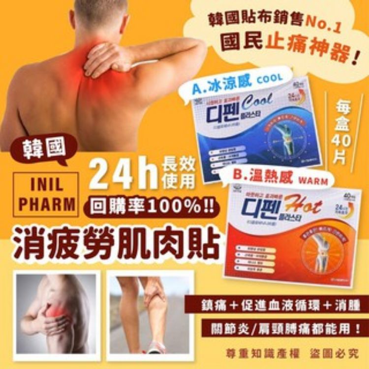 Picture of S140252  Sinil Pharm 消疲勞貼（1盒40片）