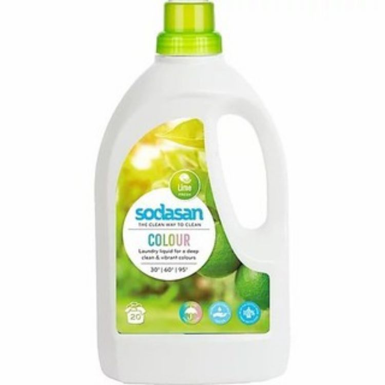 Picture of T0001  Sodasan - 舒德森 - 青檸護色洗衣液 1500ML